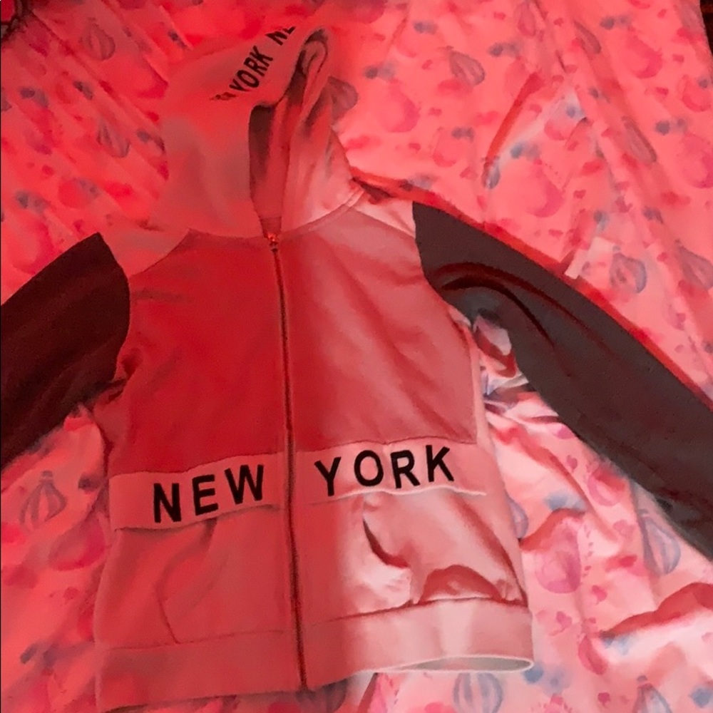Zip up hoodie